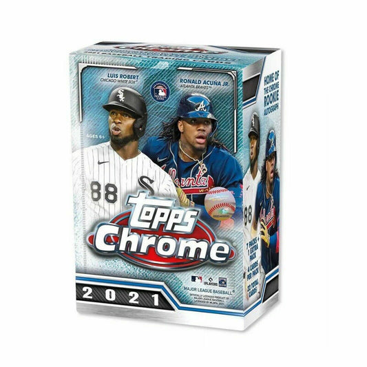 2021 Topps Chrome Baseball Blaster Box