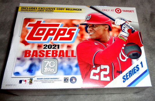 2021 Topps Series 1 Baseball Mega Box