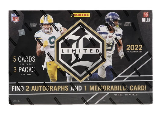 2022 Limited Football Hobby Box