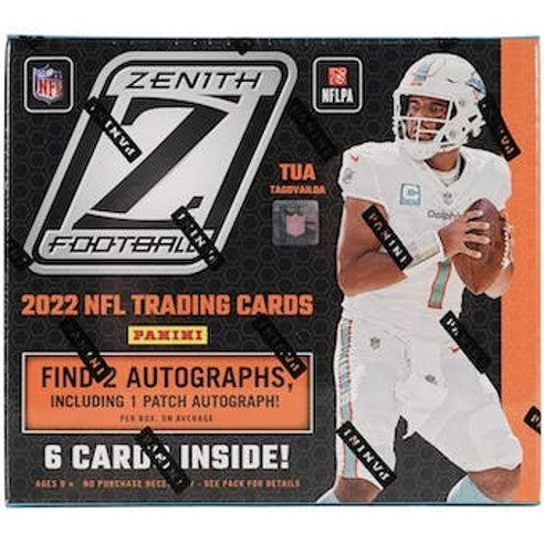 2022 Zenith Football Hobby Box