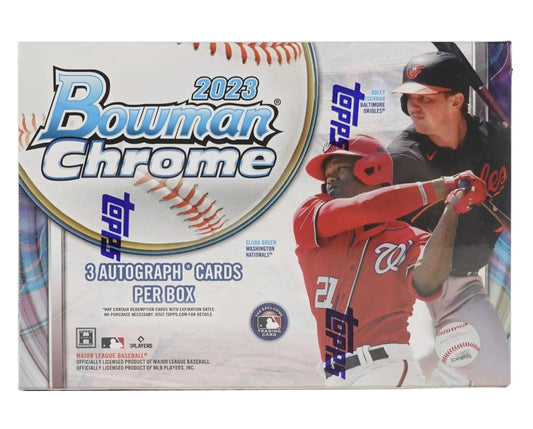 2023 Bowman Chrome Baseball HTA Choice Box