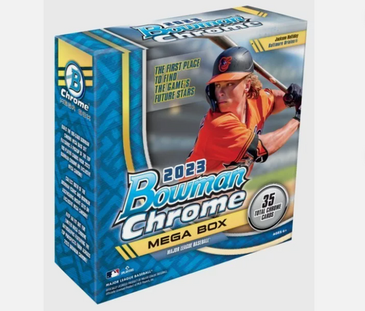 2023 Bowman Chrome Baseball Mega Box