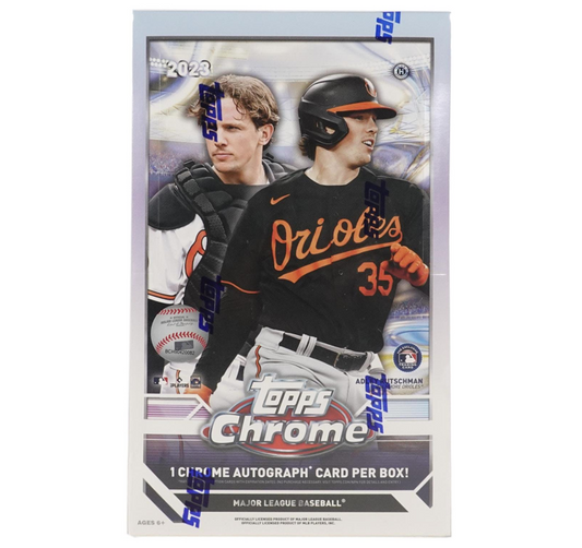 2023 Topps Chrome Baseball Hobby Box