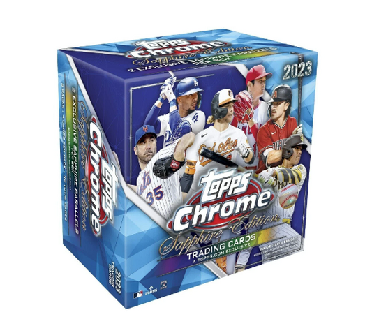 2023 Topps Chrome Sapphire Baseball Hobby Box