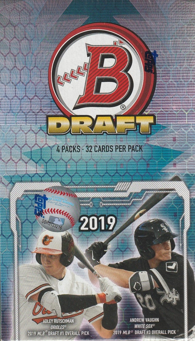 2019 Bowman Draft Baseball Asia Edition Box