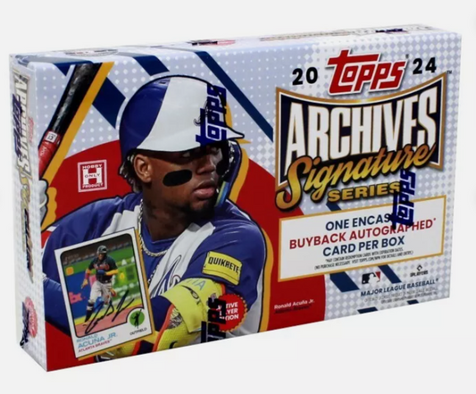 2024 Topps Archives Signature Series Baseball Box - Active Players Edition