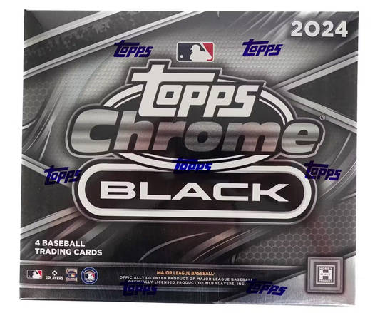 2024 Topps Chrome Black Baseball Hobby Box